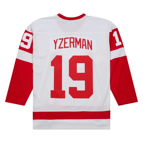 Steve Yzerman Detroit Red Wings  1983/84 Blue Line Player Jersey - White