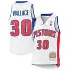 Rasheed Wallace Detroit Pistons Youth 2003/04 Hardwood Classics Swingman Jersey - White