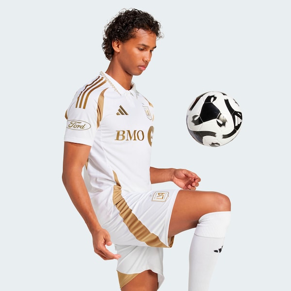 LAFC adidas 2025 Secondary Authentic Jersey - White