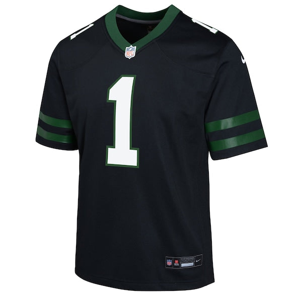 Ahmad Sauce Gardner New York Jets Nike Youth Alternate Game Jersey - Legacy Black/Green/White