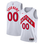 Toronto Raptors Nike Unisex Swingman Custom Jersey White - Association Edition