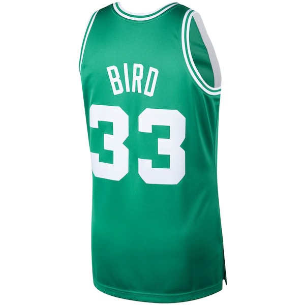 Larry Bird Boston Celtics 1985/86 Hardwood Classics Authentic Jersey - Kelly Green