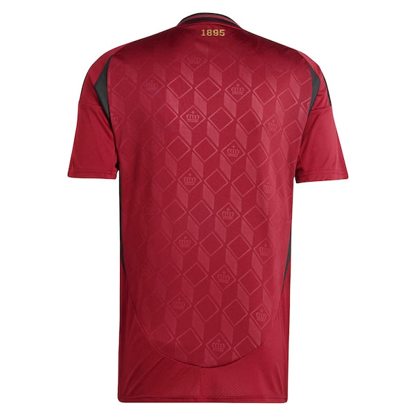 Belgium National Team adidas 2024 Home Replica Jersey - Burgundy
