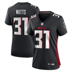 Xavier Watts Atlanta Falcons Nike Women's Team Game Jersey -  Black