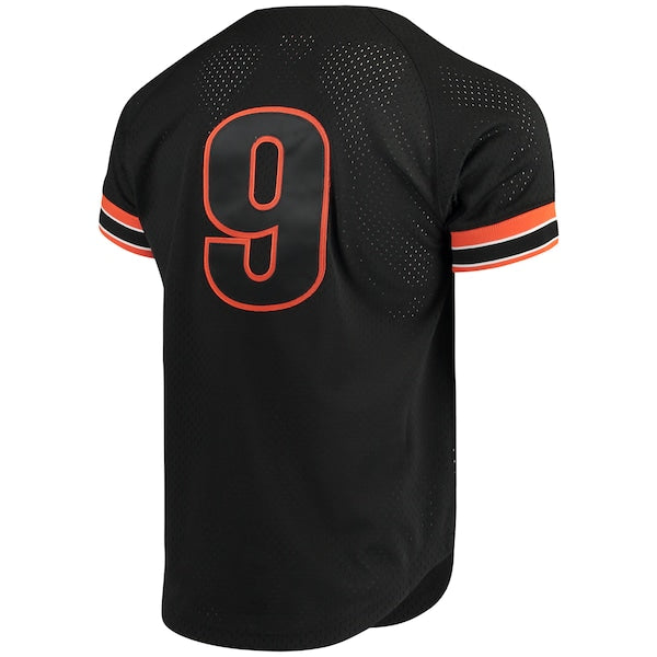 Matt Williams San Francisco Giants Cooperstown Collection Mesh Batting Practice Button-Up Jersey - Black