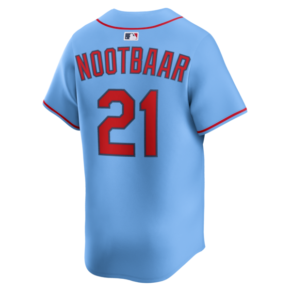 Lars Nootbaar St. Louis Cardinals Nike Alternate Limited Jersey - Light Blue/White