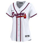 Atlanta Braves Nike Women's #1 Mom Home Limited Jersey - White
