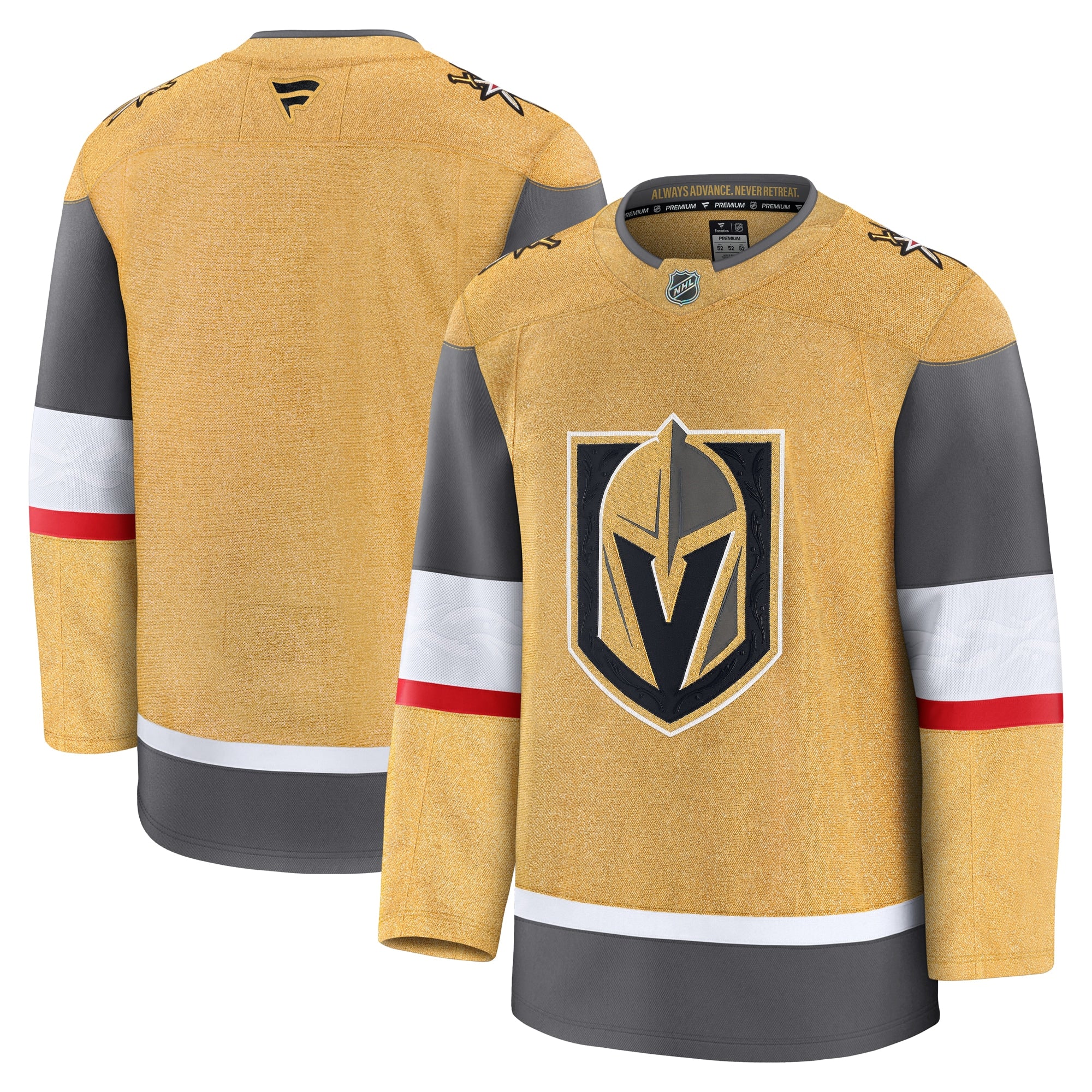 Vegas Golden Knights  Away Premium Jersey - White/Gold/Gray