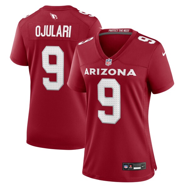 BJ Ojulari Arizona Cardinals Nike Women's Team Game Jersey -  Cardinal