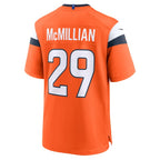 Ja'Quan McMillian Denver Broncos Nike Youth Team Game Jersey -  Orange