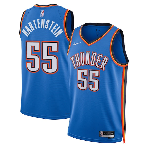 Isaiah Hartenstein Oklahoma City Thunder Nike Unisex Swingman Jersey - Icon Edition - Blue