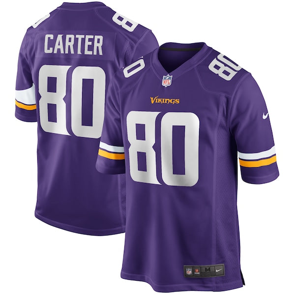 Cris Carter Minnesota Vikings Nike Game Retired Player Jersey - Purple