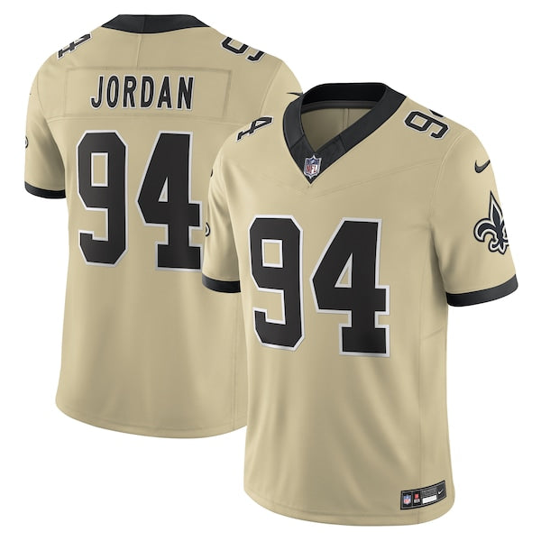 Cameron Jordan New Orleans Saints Nike Gameday Golds Alternate Vapor F.U.S.E. Limited Jersey - Gold