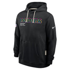 Las Vegas Raiders Nike 2025 NFL Crucial Catch Sideline Standard Issue Dri-FIT Hoodie - Black