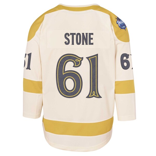 Mark Stone Vegas Golden Knights Youth 2024 NHL Winter Classic Premier Player Jersey - Cream