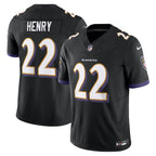 Derrick Henry Baltimore Ravens Nike Vapor F.U.S.E. Limited Jersey - Black/Purple