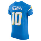 Justin Herbert Los Angeles Chargers Nike  Vapor F.U.S.E. Elite Jersey - Powder Blue