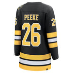 Andrew Peeke Boston Bruins  Women's Home Breakaway Player Jersey - Black