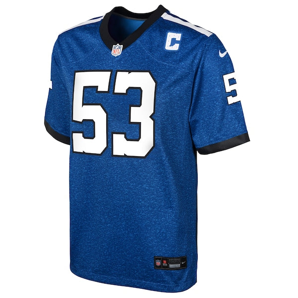 Shaquille Leonard Indianapolis Colts Nike Youth Game Jersey - Blue/Royal