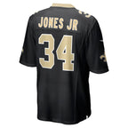 Tony Jones Jr. New Orleans Saints Nike Player Game Jersey - Black