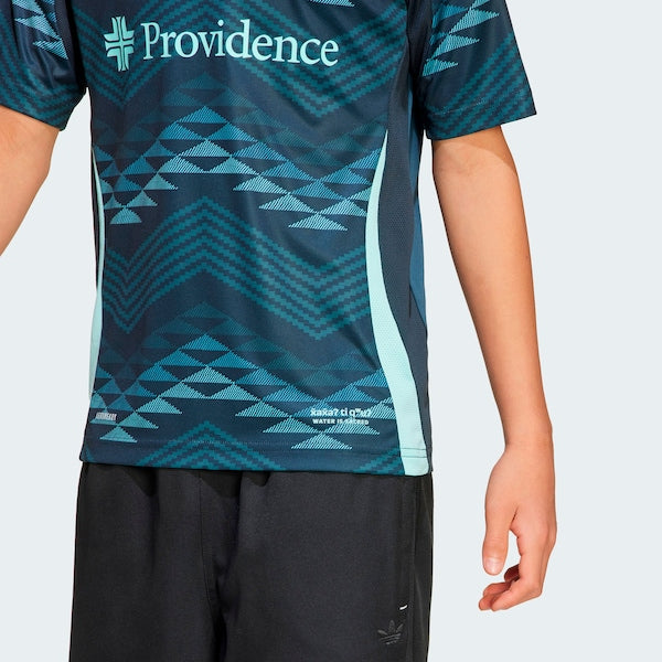 Seattle Sounders FC adidas Youth 2025 The Salish Sea Kit Replica Jersey - Blue