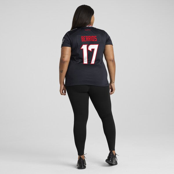 Braxton Berrios Houston Texans Nike Women's Team Game Jersey -  Navy