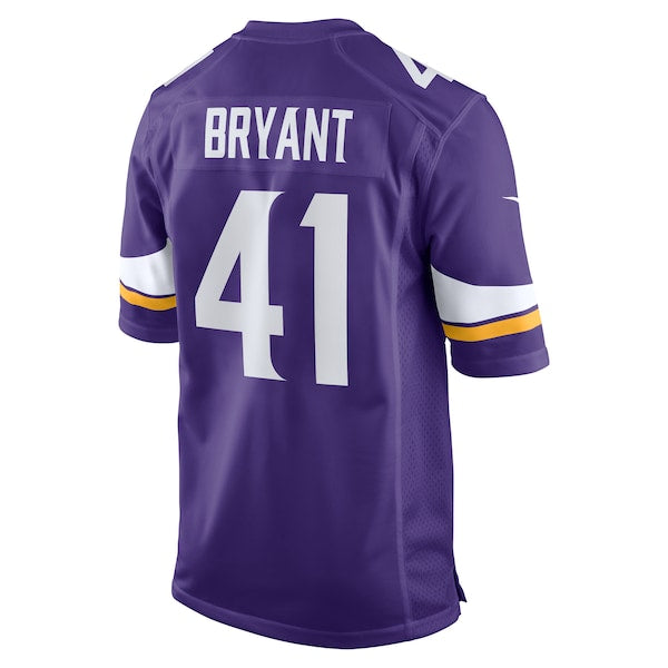 Austin Bryant Minnesota Vikings Nike  Game Jersey -  Purple