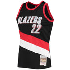 Clyde Drexler Portland Trail Blazers 1991/92 Hardwood Classics NBA 75th Anniversary Diamond Swingman Jersey - Black