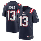 Jack Jones New England Patriots Nike Game Player Jersey - Navy/White