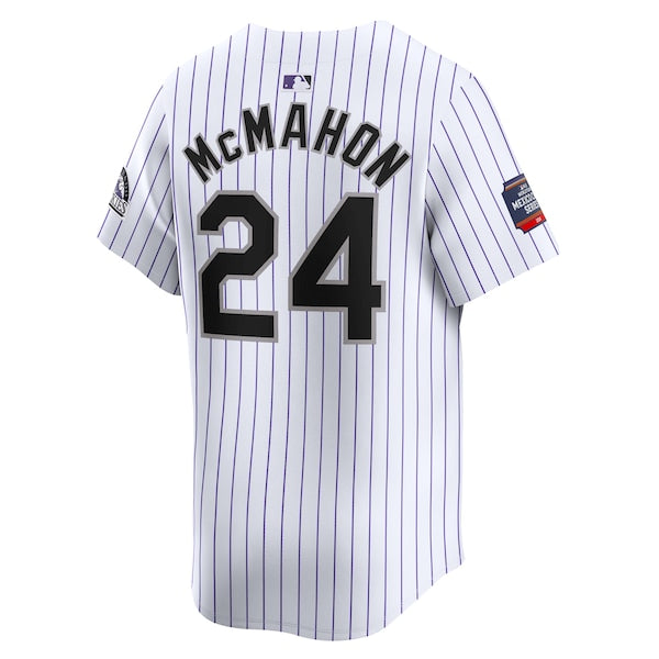 Ryan McMahon Colorado Rockies Nike 2024 MLB World Tour Mexico City Series Home Limited Player Jersey - White