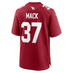 Marlon Mack Arizona Cardinals Nike Team Game Jersey -  Cardinal