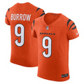 Joe Burrow Cincinnati Bengals Nike Vapor F.U.S.E. Elite Jersey - Orange