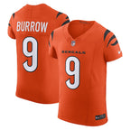 Joe Burrow Cincinnati Bengals Nike Vapor F.U.S.E. Elite Jersey - Orange