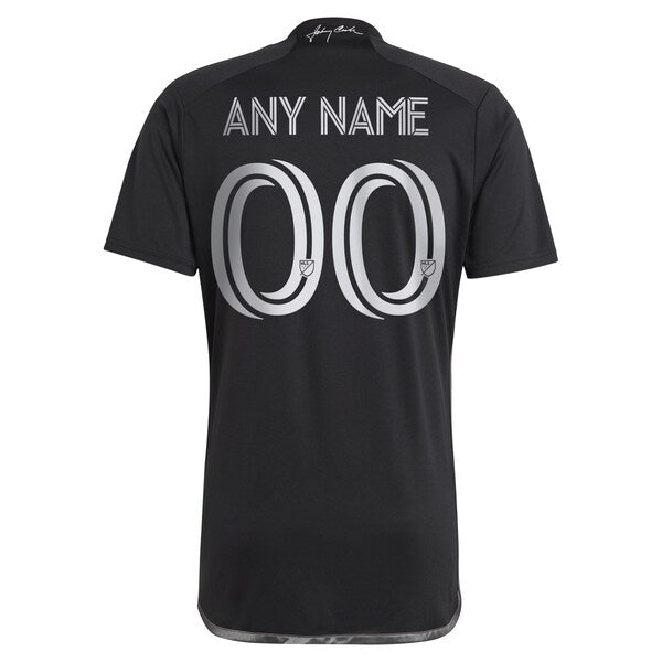 Nashville SC adidas 2024 Man In Black Kit Replica Custom Jersey - Black