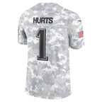 Jalen Hurts Philadelphia Eagles Nike 2024 Salute to Service Limited Jersey - Arctic Camo