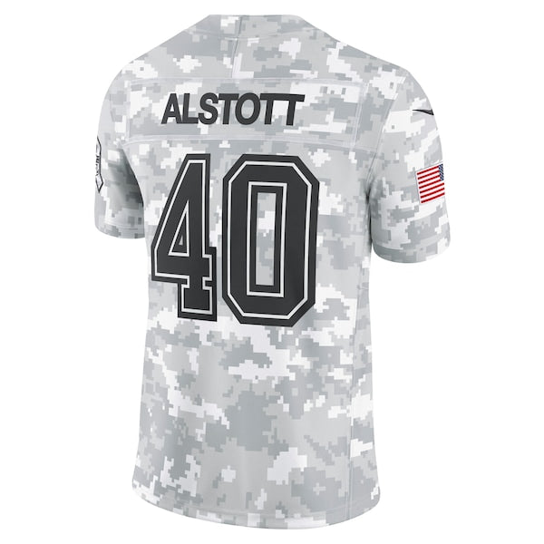 Mike Alstott Tampa Bay Buccaneers Nike 2024 Salute to Service Retired Player Limited Jersey - Arctic Camo