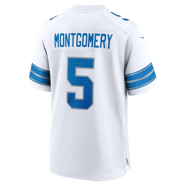 David Montgomery Detroit Lions Nike Game Jersey -  White