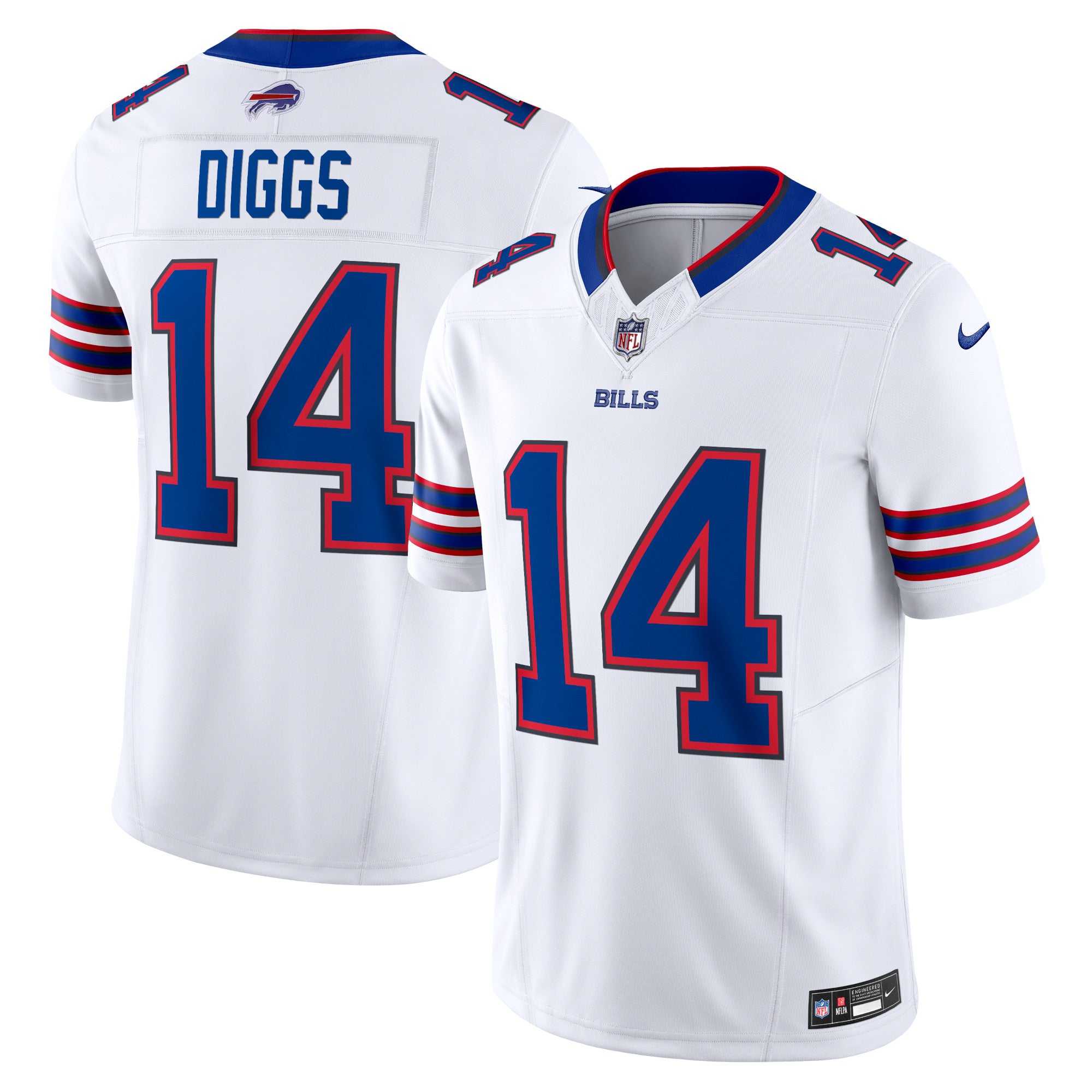 Stefon Diggs Buffalo Bills Nike Vapor F.U.S.E. Limited Jersey - Royal/Red/White