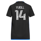 Jackson Yueill San Jose Earthquakes adidas Women's 2024 Active Fault Replica Player Jersey - Blue