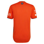 New York City FC adidas 2024 The Volt Kit Authentic Jersey - Orange