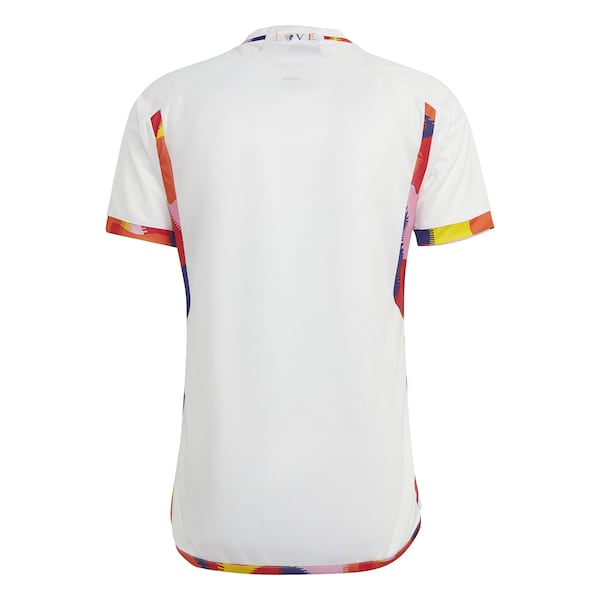 Belgium National Team adidas 2022/23 Away Replica Jersey - White