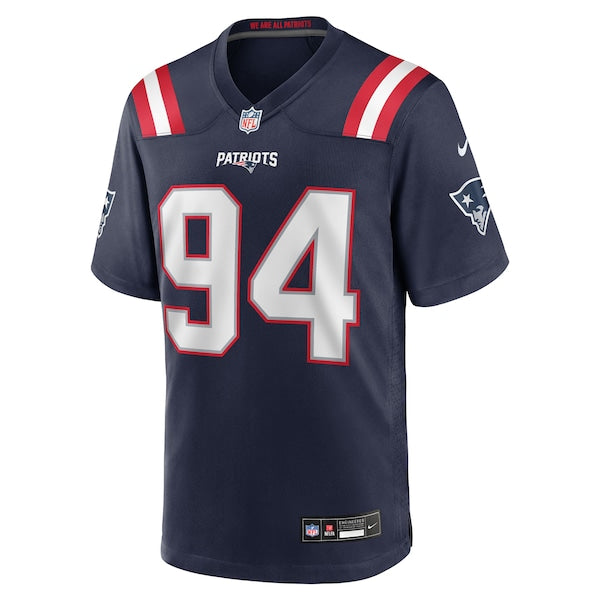 Cory Durden New England Patriots Nike Team Game Jersey -  Navy
