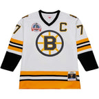 Ray Bourque Boston Bruins Captain Patch 1989/90 Blue Line Player Jersey - White