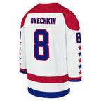 Alexander Ovechkin Washington Capitals Youth 2012-13 Blue Line Captain Patch Player Jersey - White