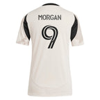 Lewis Morgan New York Red Bulls adidas Women's 2025 Stone Kit Replica Player Jersey - Tan