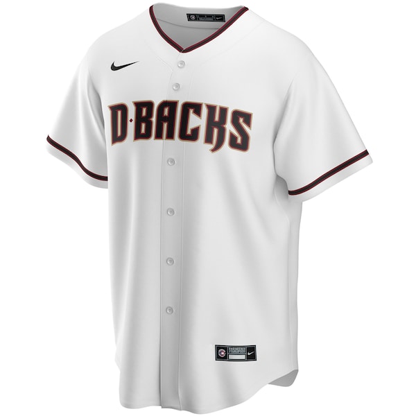 Arizona Diamondbacks Nike Youth Home Replica Custom Jersey - White