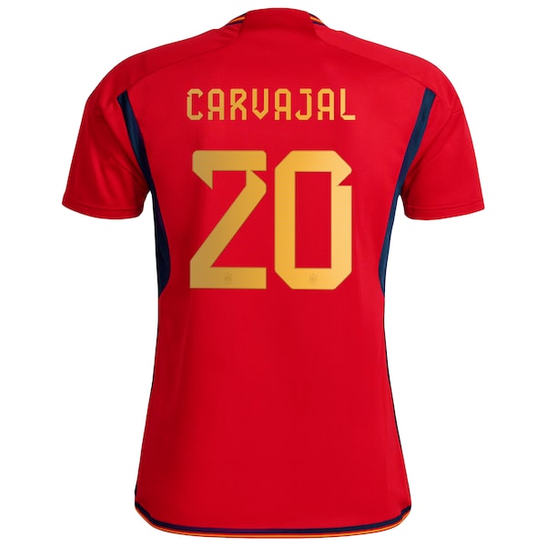 Daniel Carvajal Spain National Team adidas 2022/23 Home Replica Jersey - Red