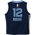 Ja Morant Memphis Grizzlies Nike Toddler Swingman Player Jersey - Icon Edition - Navy