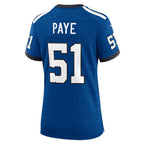 Kwity Paye Indianapolis Colts Nike Women's Indiana Nights Alternate Game Jersey - Royal/Royal