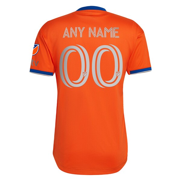 FC Cincinnati adidas 2024 Juncta Juvant Kit Authentic Custom Jersey - Orange